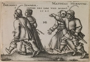 "Januar und Februar" aus der Serie "Das Fest der Bauern oder Die zwölf Monate"
