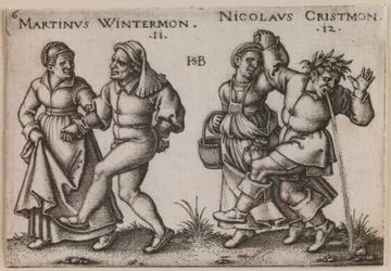 "November und Dezember" aus der Serie "Das Fest der Bauern oder Die zwölf Monate"