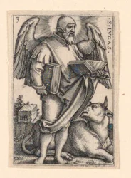 St. Lukas, aus Die vier Evangelisten