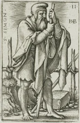 St. Simon, Platte 11 aus Die zwölf Apostel
