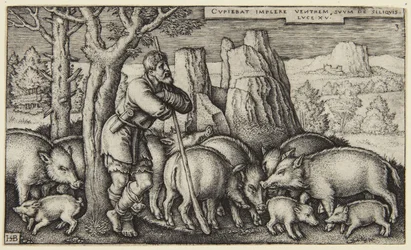 Der verlorene Sohn III: Der Sohn unter den Schweinen