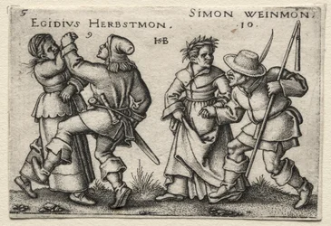 Die Dorfhochzeit: Egidius Herbstmon / Simon Weimon