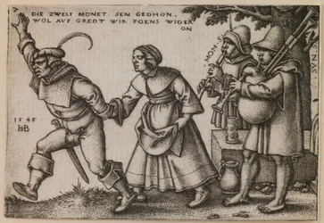 "Das Jahresende" aus der Serie "Das Bauernfest oder Die zwölf Monate"
