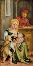 Maria Clopas und ihre Familie, 1515