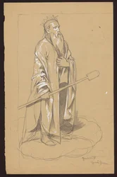 Allegorie des Januars