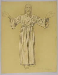 Christus mit ausgebreiteten Armen