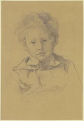 Kinderbildnis des Sohnes von Victor Müller