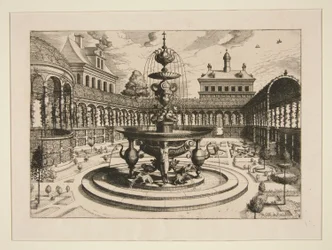 Ein Brunnen