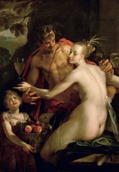 Bacchus, Ceres und Amor (?)