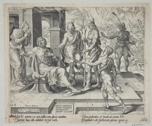 Selig sind die geistlich Armen. Hiob erhält die schlechte Nachricht von seinem Unglück