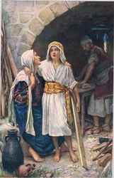 Maria und Jesus, Illustration aus 