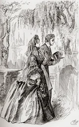 Estella und Pip. „Ich sah keinen Schatten einer weiteren Trennung von ihr.“