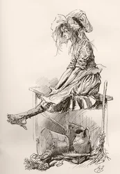 Illustration für Charles Dickens