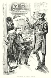 Illustration für Große Erwartungen von Charles Dickens (Lithografie)