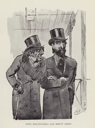 Lord Beaconsfield und Monty Corry