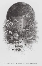 Das Insekt: Die Bienen, ein Grabmal auf dem Père-Lachaise