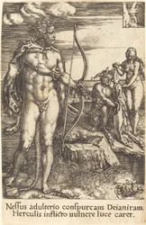 Herkules tötet Nessus, 1550