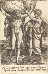 Herkules und Atlas, 1550