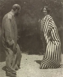 Gustav Klimt und Emilie Flöge, ca. 1909