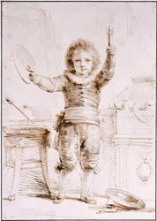 Der Sohn des Künstlers, Heinrich, um 1793
