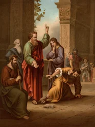 Ananias und Saphira