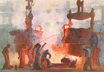 Stahlguss bei Krupp / H. Kley