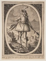 Platte 10 aus Militärfiguren