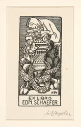 Exlibris: Edm. Schaefer