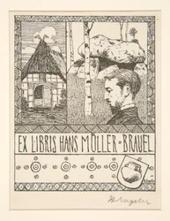 Ex Libris Hans Mueller-Blauel
