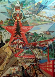 Karelien und Murmansk Agitationspanel, 1926