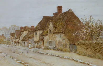 Eine Dorfstraße, Kent