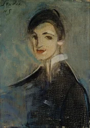 Sänger in Schwarz, 1916-1917