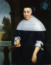 Porträt von Anna van Gelder, ca. 1664