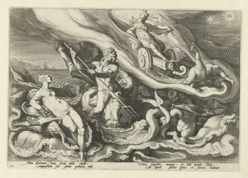 Juno beklagt sich bei Thetis und Oceanus