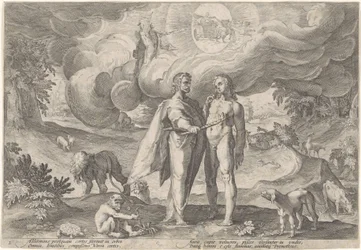 Prometheus erschafft den ersten Menschen
