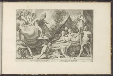 Venus und Mars ertappt