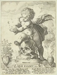 Allegorie der Vergänglichkeit des Lebens ("Quis Evadet?")