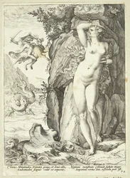 Andromeda wird von Perseus befreit