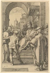 Christus vor Pilatus, aus „Die Passion Christi“