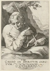Matthäus, Blatt 9 der Folge „Christus, die zwölf Apostel und Paulus“