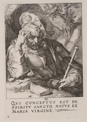 St. Jakobus der Große, aus Christus, die Apostel und St. Paulus mit dem Glaubensbekenntnis