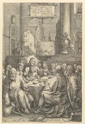 Das letzte Abendmahl, aus "Die Passion Christi"