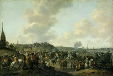 Die Abreise von Karl II. von England aus Scheveningen