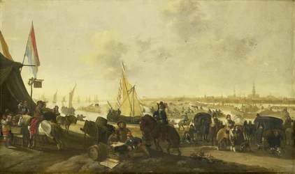 Die Belagerung und Eroberung der Stadt Hulst von den Spaniern, 5. November 1645