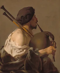 Dudelsackspieler, 1624