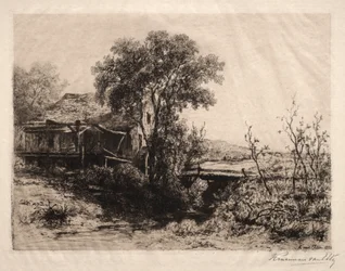 Die verlassene Mühle