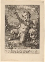 Allegorie der Vergänglichkeit ("Homo Bulla")