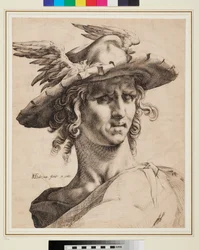 Kopf des Merkur