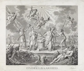 Allegorie auf die Unteilbarkeit, 1795 (Vier Allegorien auf die Umwälzung im Jahr 1795)