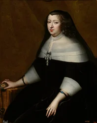 Porträt von Anna von Österreich